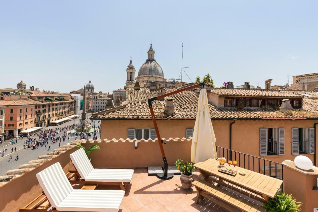 Presidential Penthouse Navona Lejlighed Rom Eksteriør billede