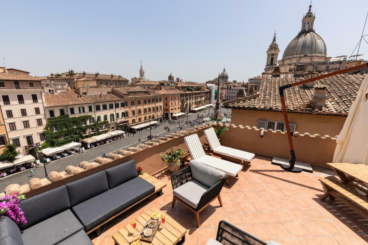 Presidential Penthouse Navona Lejlighed Rom Eksteriør billede