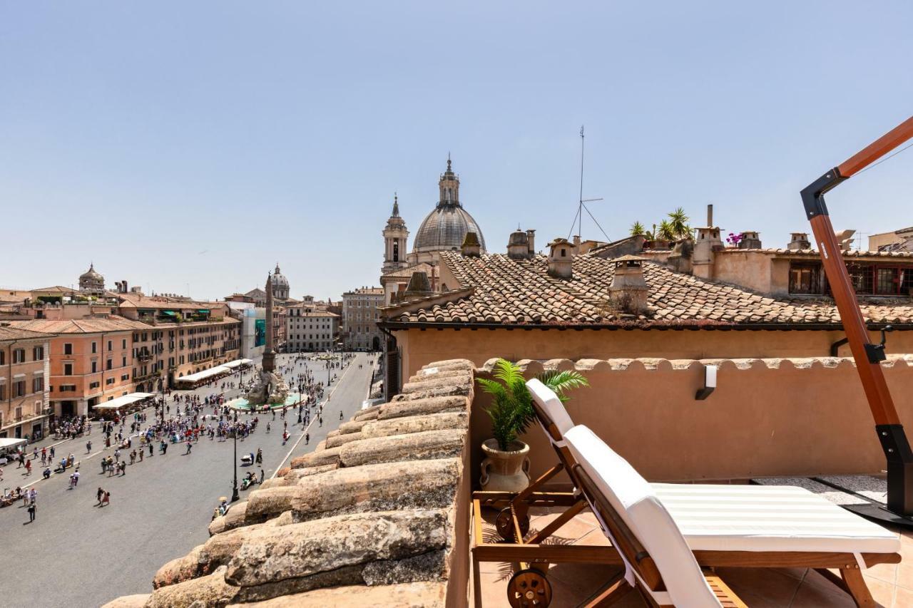Presidential Penthouse Navona Lejlighed Rom Eksteriør billede