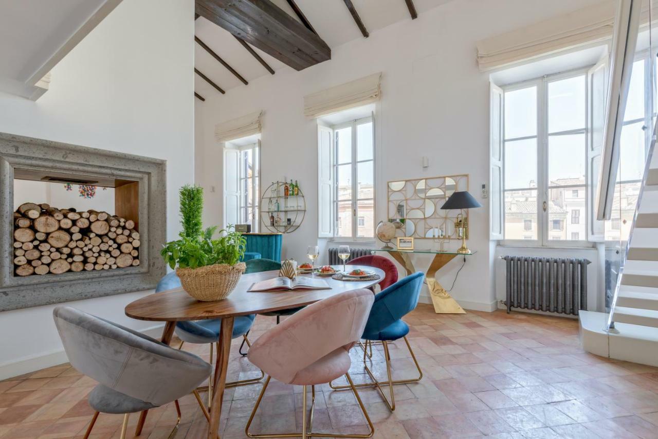 Presidential Penthouse Navona Lejlighed Rom Eksteriør billede