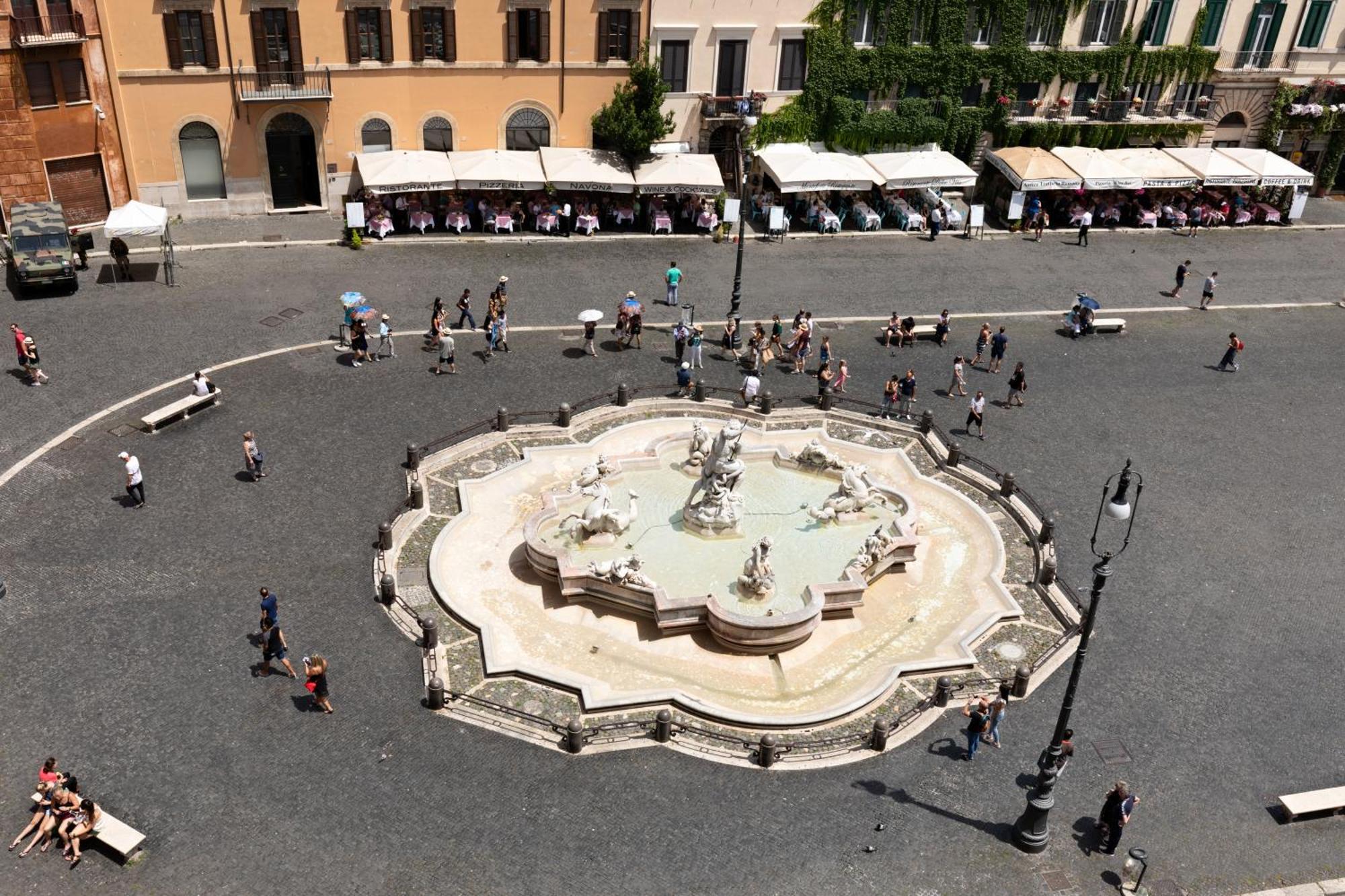 Presidential Penthouse Navona Lejlighed Rom Eksteriør billede