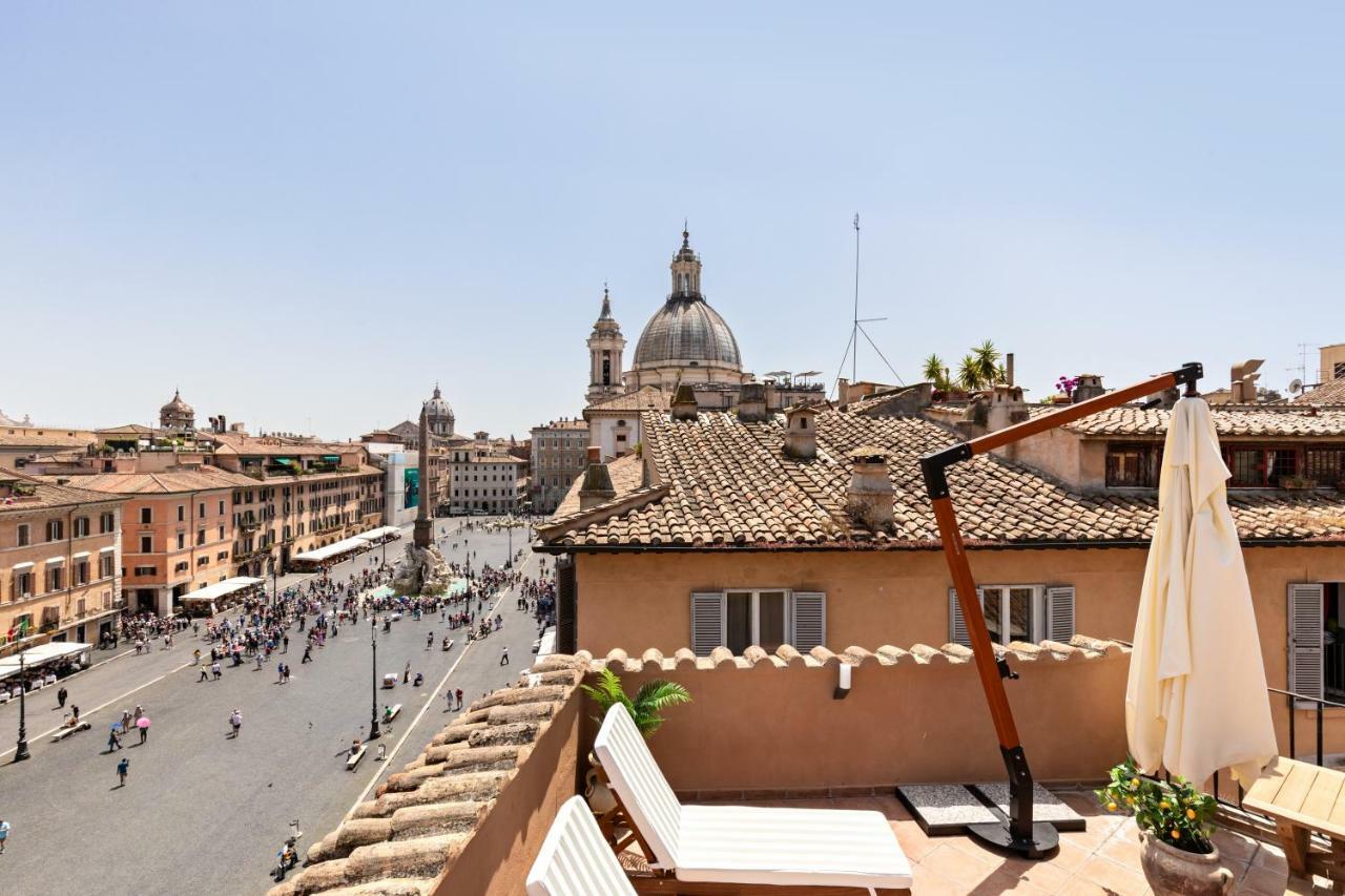 Presidential Penthouse Navona Lejlighed Rom Eksteriør billede